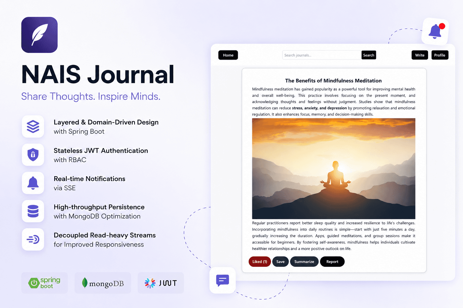 NAIS Journal project preview